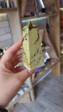 Load image into Gallery viewer, Green Opal Obelisk
